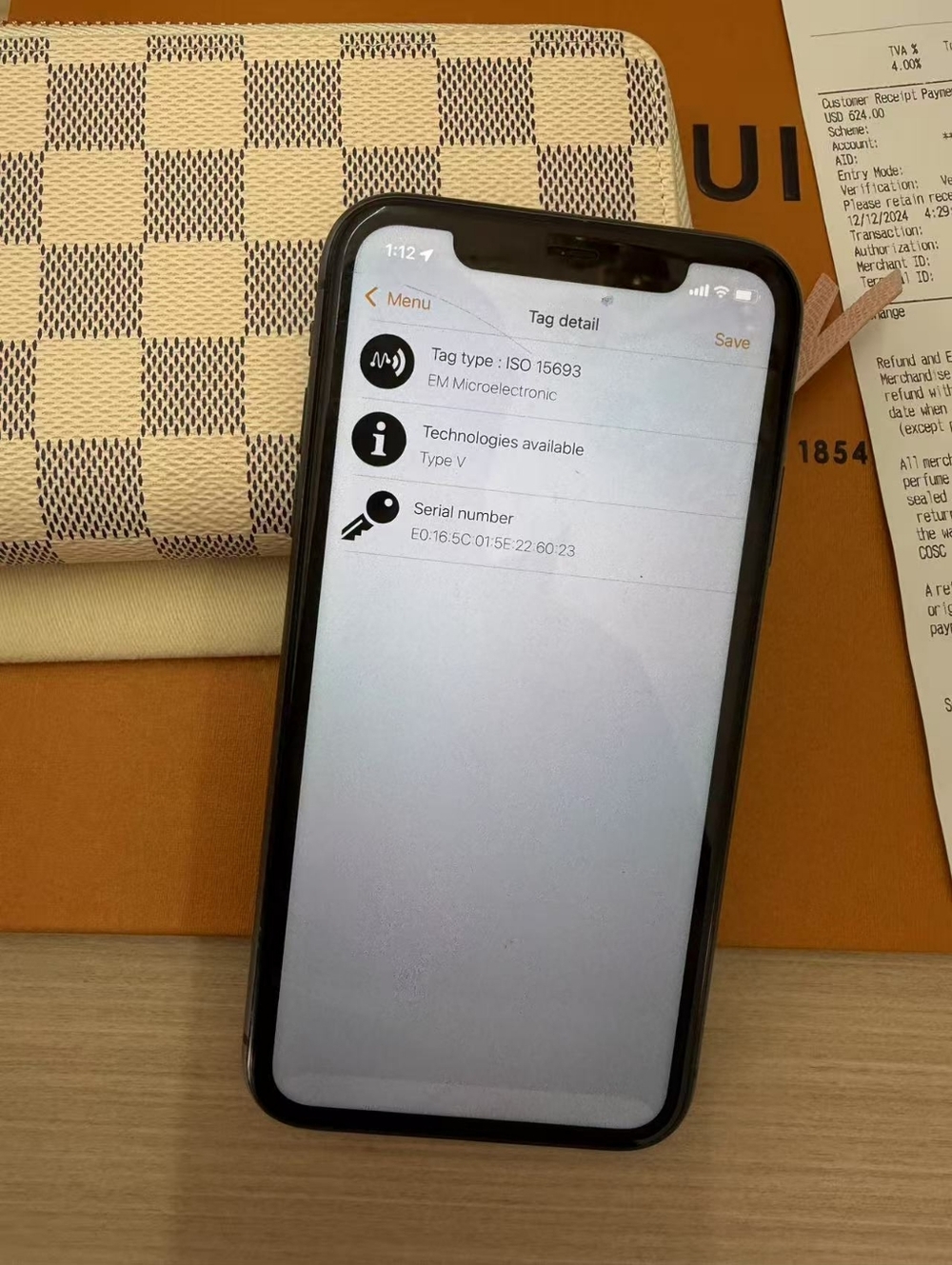 Louis Vuitton Clemence Wallet Damier Azur - Picture 14 of 15